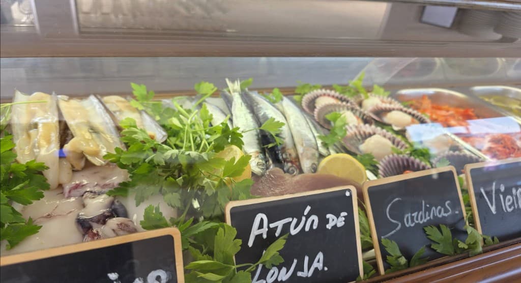 Lonja en barra · pescado fresco
